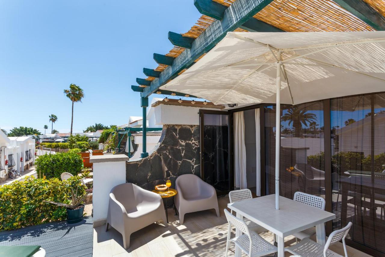 Relaxing Retreat In Maspalomas Lago - Fully Renovated Bungalow Exteriör bild